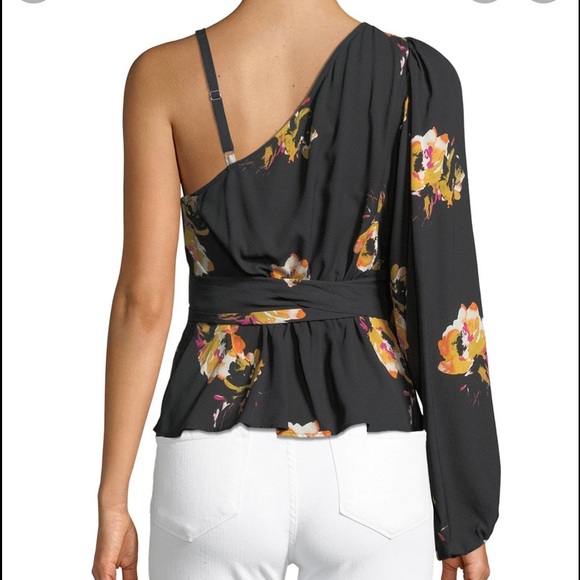 NWT A.L.C Mickalene one shoulder Top. Size 2 - Picture 2 of 7